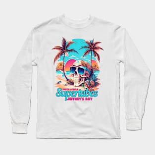 Supertubes  Jeffrey’s Bay  South Africa Long Sleeve T-Shirt